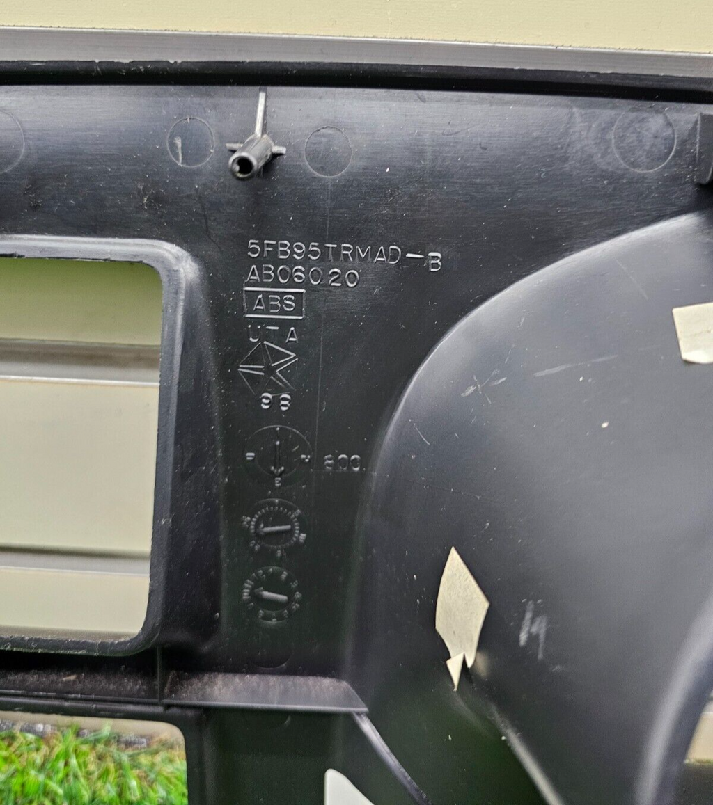 🔥98-03 Dodge Ram Van Dash Trim Instrument Gauge Speedometer Cluster Bezel Black