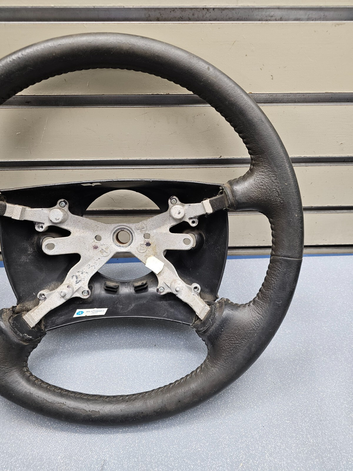 🔥98-01 Dodge Ram DAKOTA DURANGO Left Driver Steering Wheel Leaher Cover Black
