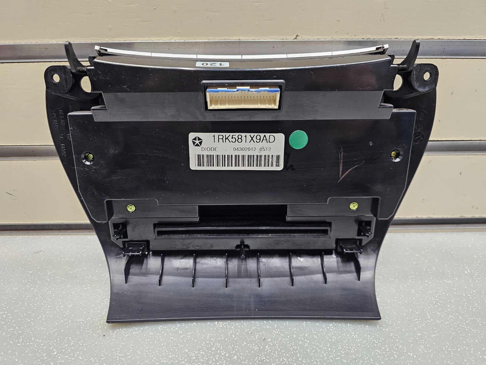 🔥11-17 DODGE JOURNEY DASH A/C HEATER TEMPERATURE CLIMATE CONTROL PANEL OEM