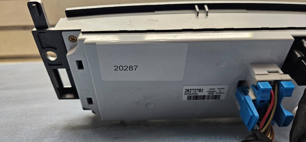 🔥08-12 Chevy Malibu Dash AC A/C HVAC Heater Climate Temperature Control Silver