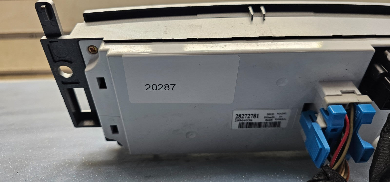 🔥08-12 Chevy Malibu Dash AC A/C HVAC Heater Climate Temperature Control Silver
