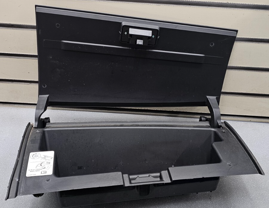 09-10 Journey Upper Dash Glove Box Storage Compartment Instrument Assembly Black