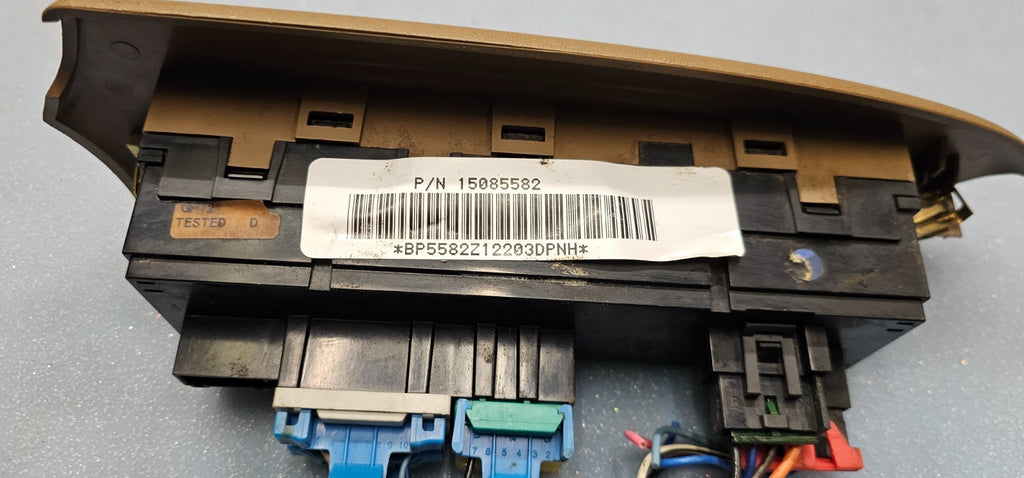 🔥02-05 CHEVY TRAILBLAZER DRIVER SIDE MASTER POWER WINDOW SWITCH TAN