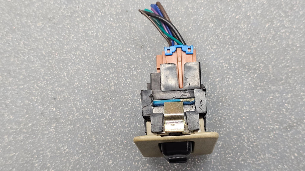 99-02 Chevy Silverado SIERRA Power Window Switch Lock REAR Left/Right Tan WS3