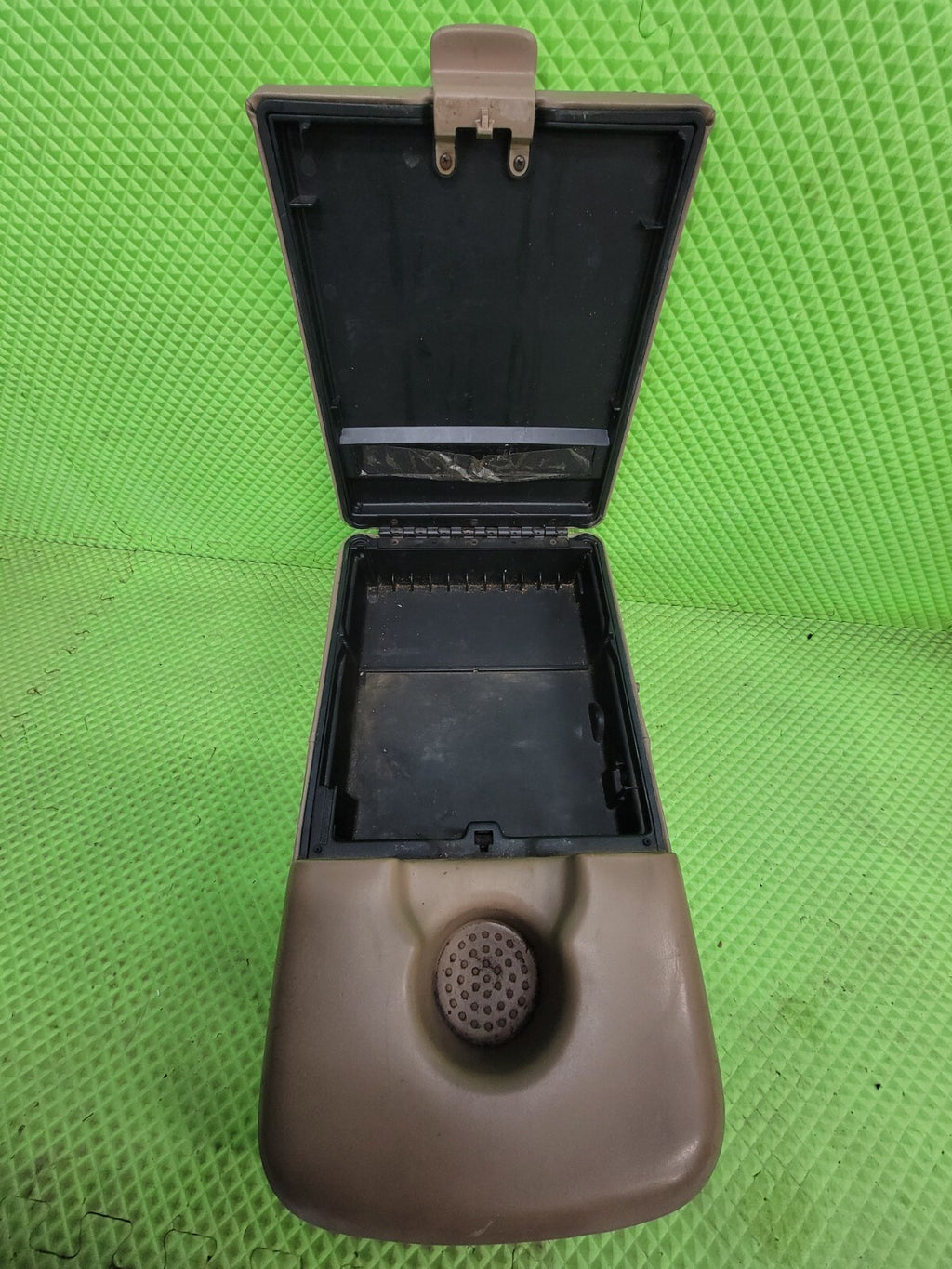 🔥97-03 Ford F-150 Center Console JUMP SEAT Armrest  1 Cup Holder DARK TAN JS6