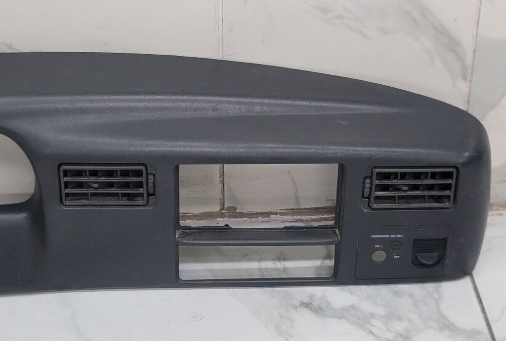 99-04 Ford F250 F350 Dash Instrument Cluster Speedometer Bezel Panel DK Gray C22