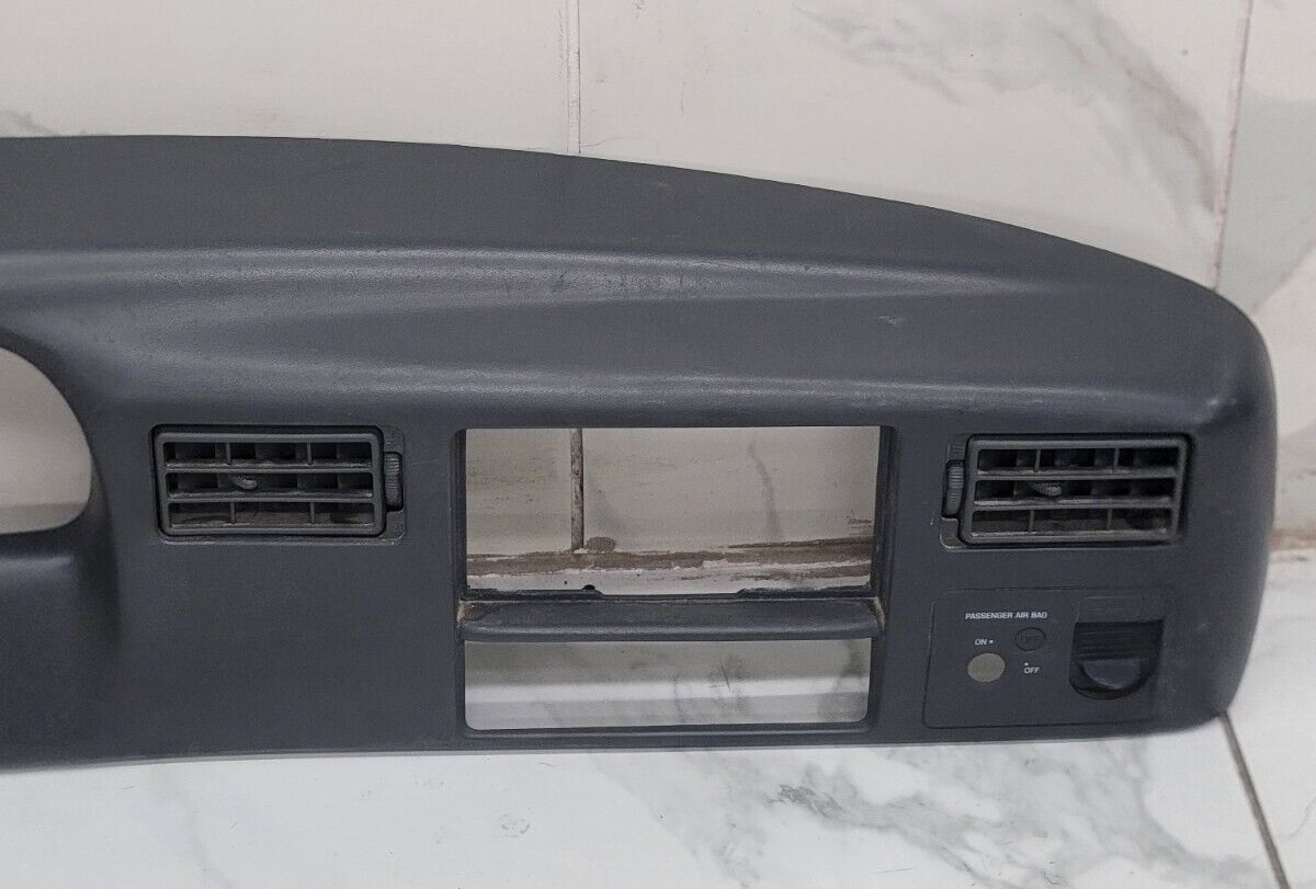 99-04 Ford F250 F350 Dash Instrument Cluster Speedometer Bezel Panel DK Gray C22