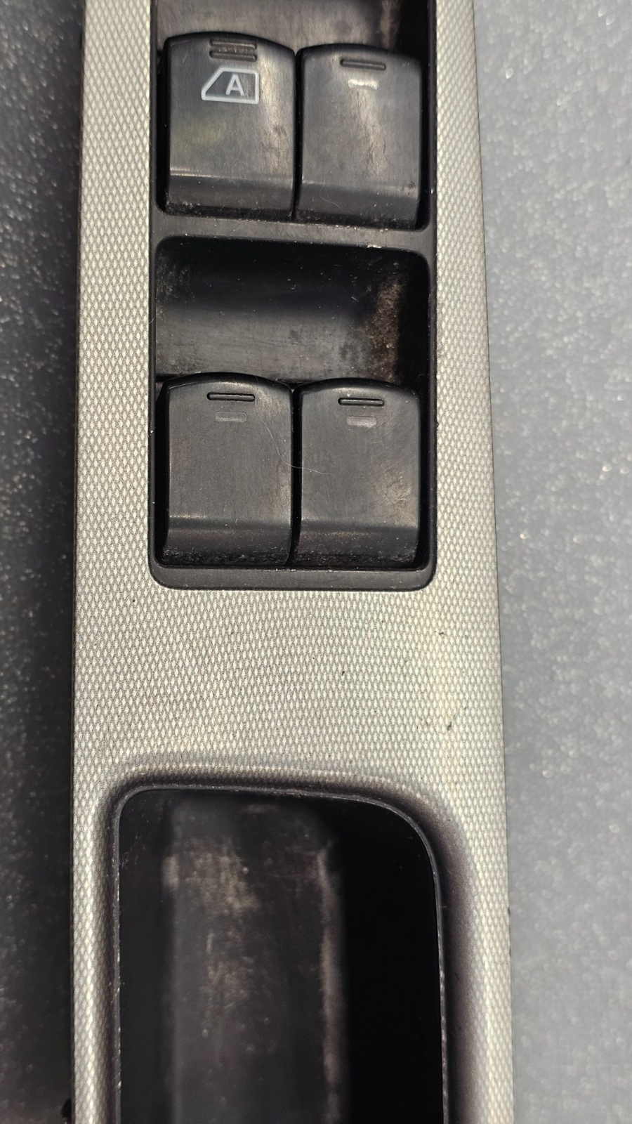 🔥07-10 Versa Front Left Driver Master Door Window Switch Lock Control SILVER