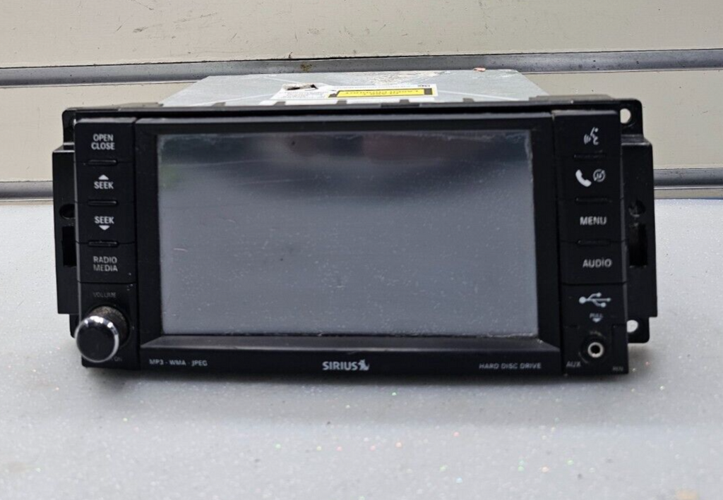 🔥2008-2011 CHRYSLER JEEP DODGE RAM Navigation Radio CD MP3 DVD HDD Display OEM