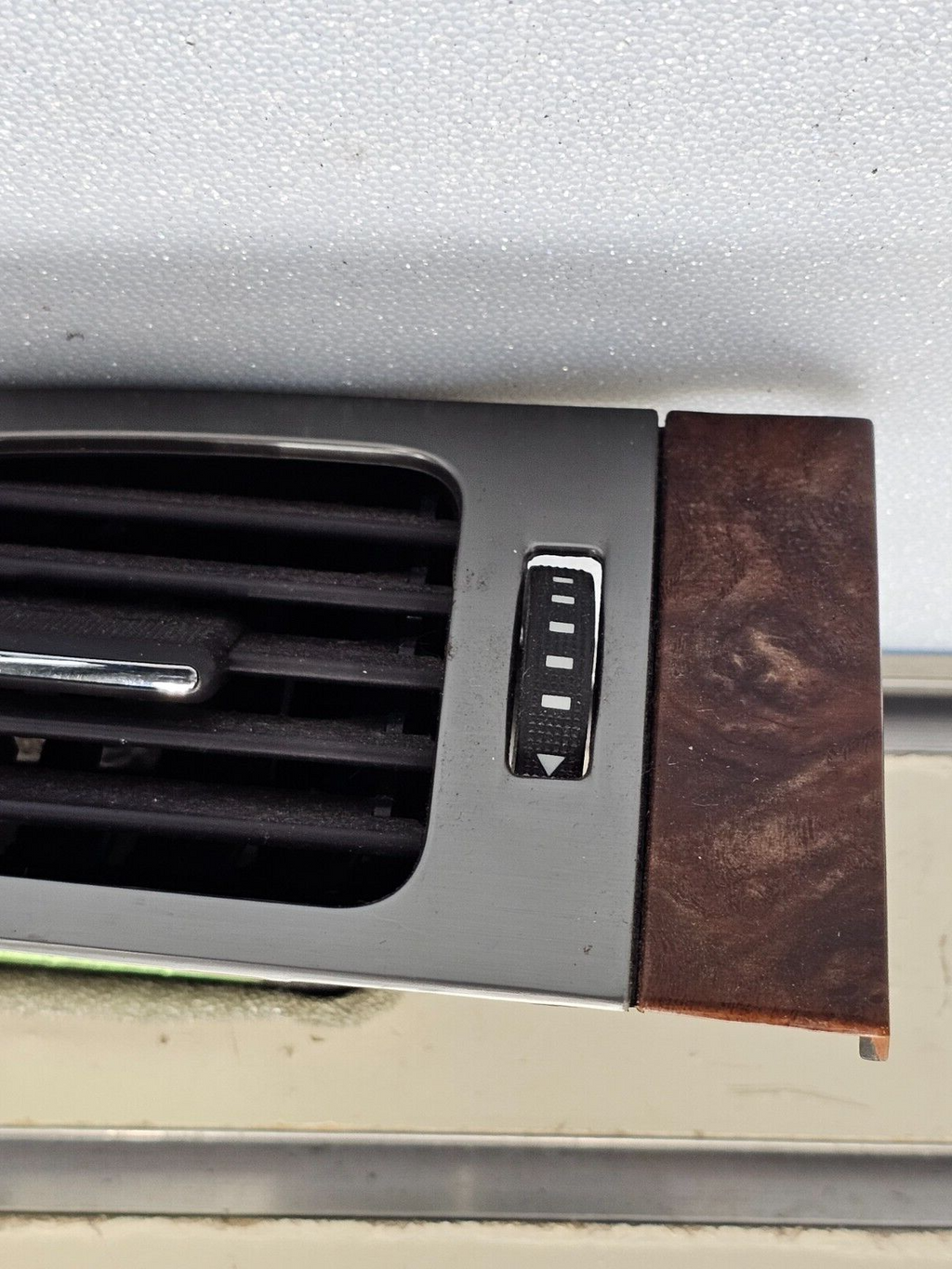 🔥07-13 ESCALADE DASH LEFT DRIVER AC AIR VENT HEATER CONDITIONING SILVER OEM