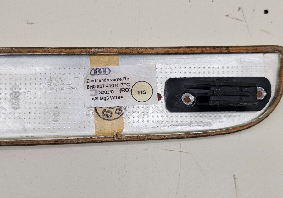 🔥03-09 AUDI A4 DOOR INTERIOR FRONT RIGHT PASSENGER TRIM PANEL ASSEMBLY WOOD OEM