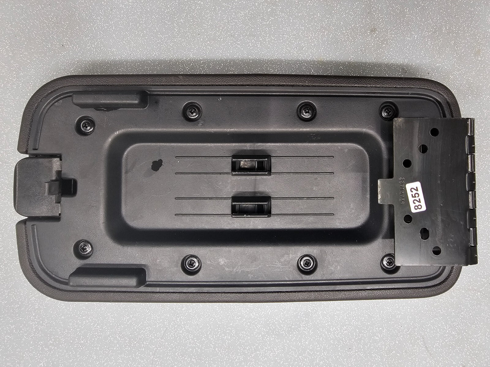 🔥05-10 Pontiac G6 Front Center Console Lid Arm Rest Top Pad Leather Black OEM