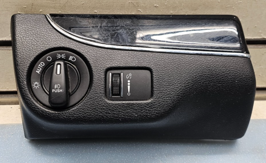 🔥11-16 Chrysler Town & Country Headlight Head Light Dimmer Switch Panel Black