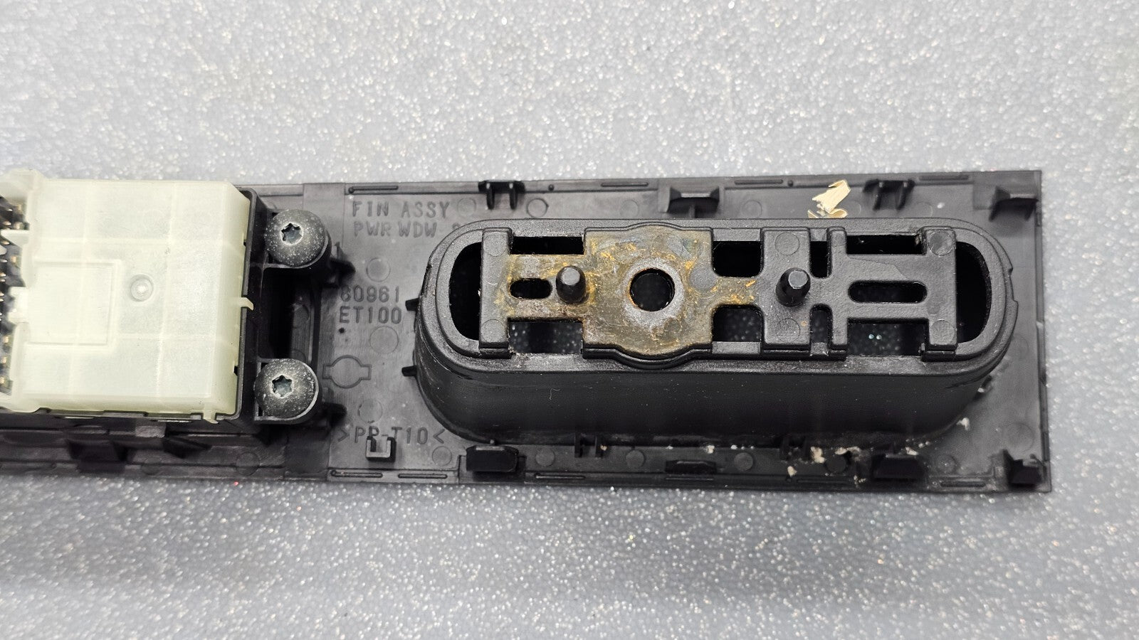 07-10 Nissan Sentra Front Left Driver Master Power Window Switch Assembly Black