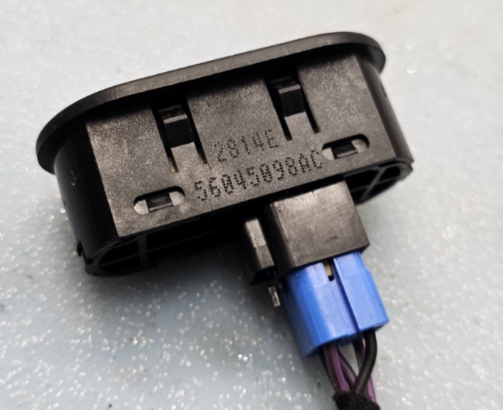 🔥 2005 Dodge Dakota Heated Seat Switch Front Right Passenger side Black OEM