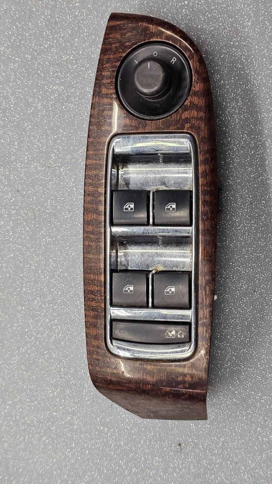 🔥11-16 Cruze Malibu Orlando Left Driver Master Power Window Switch Wood OEM