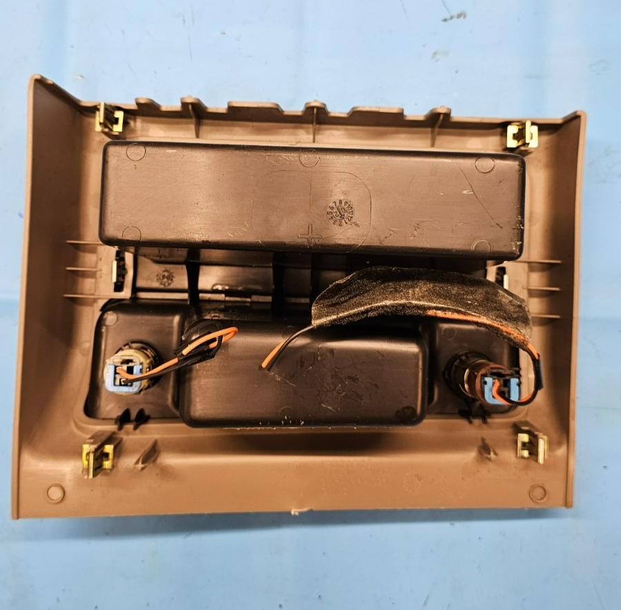 🔥03-06 SILVERADO SIERRA CENTER CONSOLE STORAGE BEZEL ASH TRAY TAN/BLACK OEM