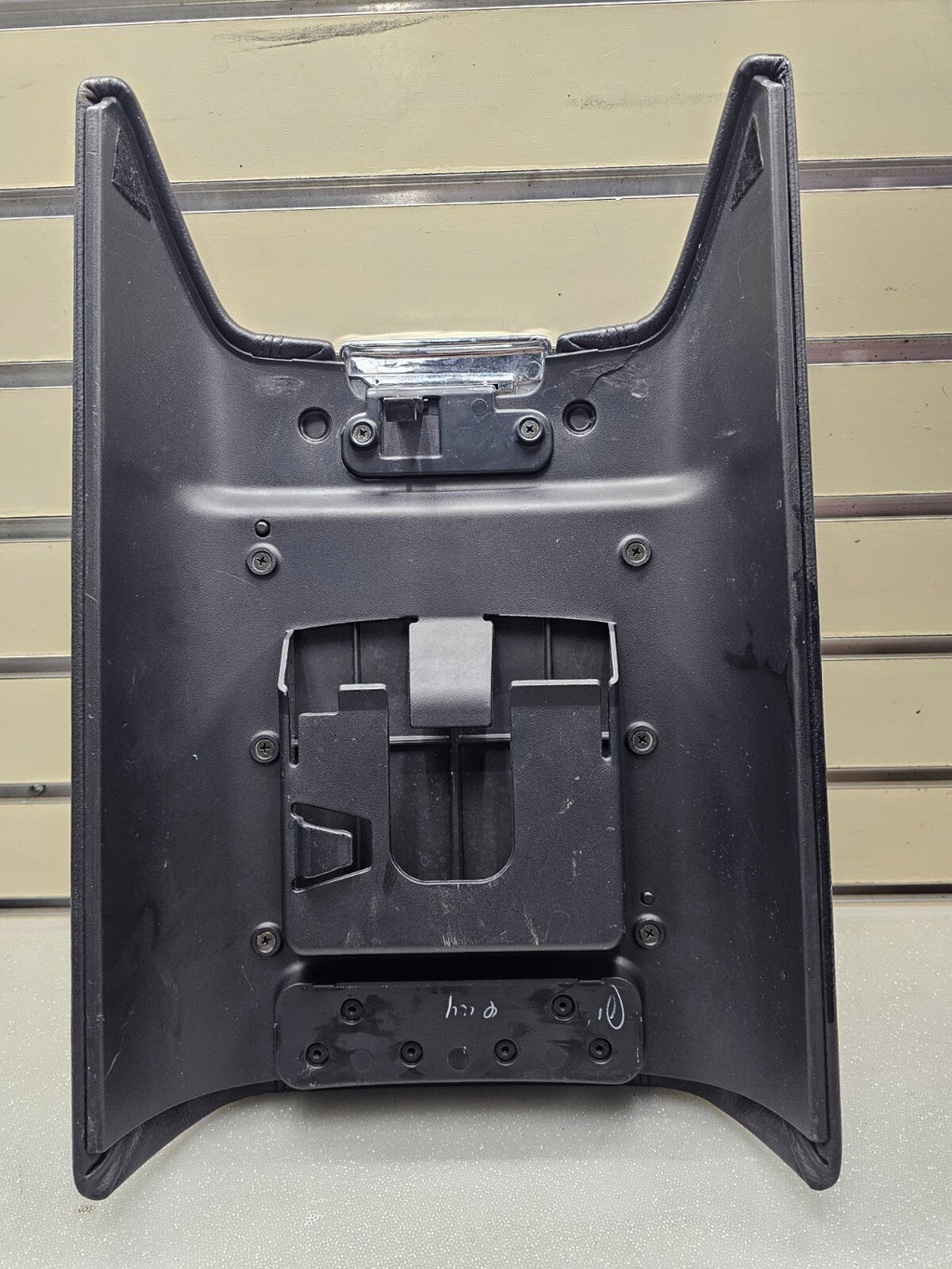 03-06 Lincoln Navigator Front Center Console Lid Arm rest Dove Leather BLACK L18