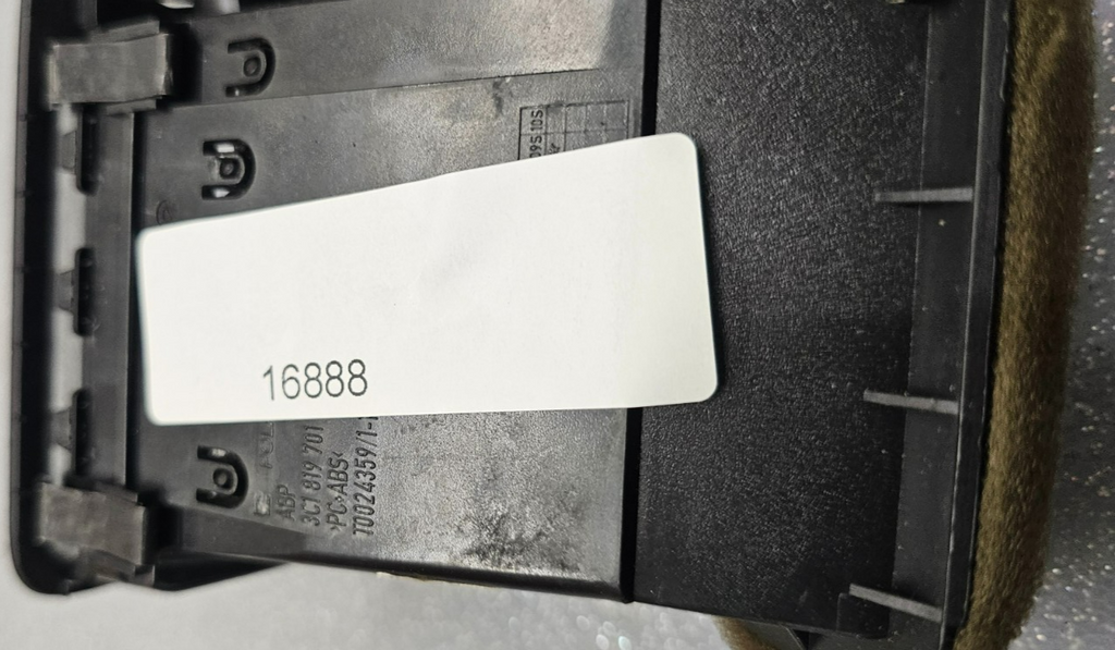 🔥06-11 VW Passat CC Dash Left Driver Master AC A/C Air Vent Heater Panel Black