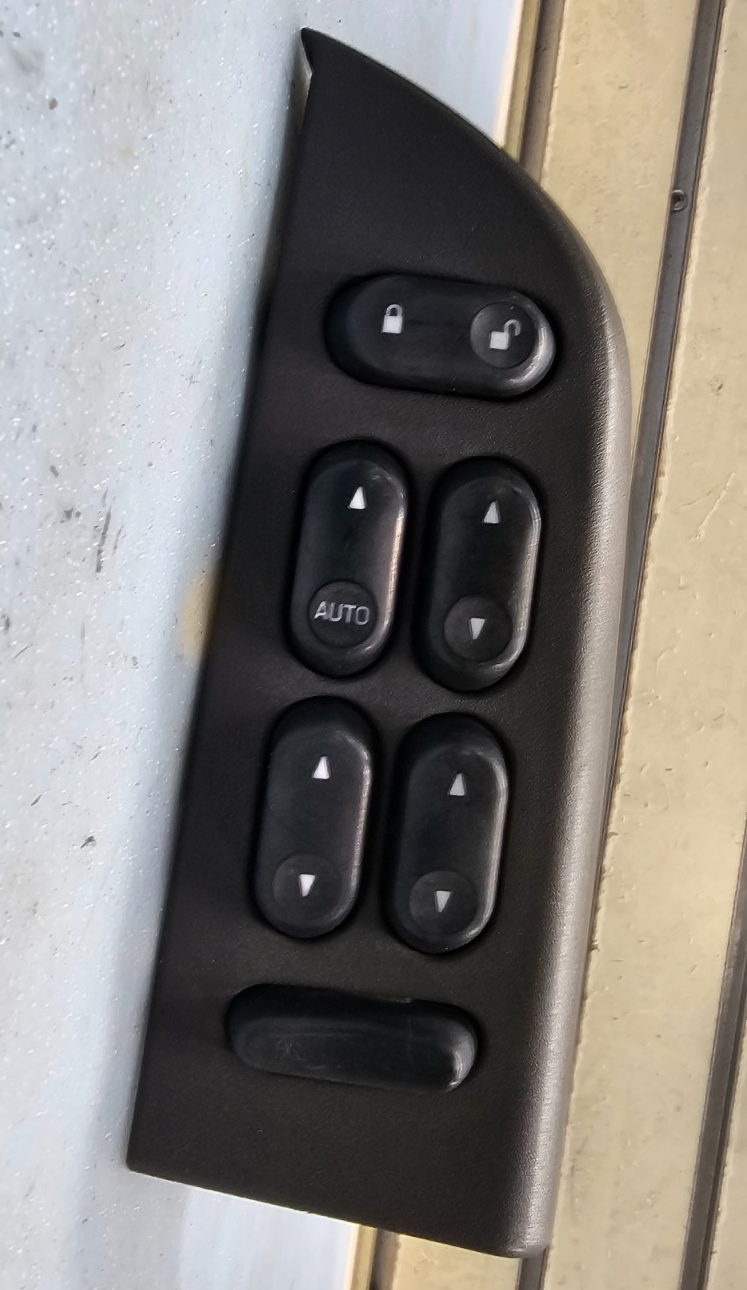 🔥02-05 Explorer Mountaineer Front Left Driver Master Door Window Switch Black