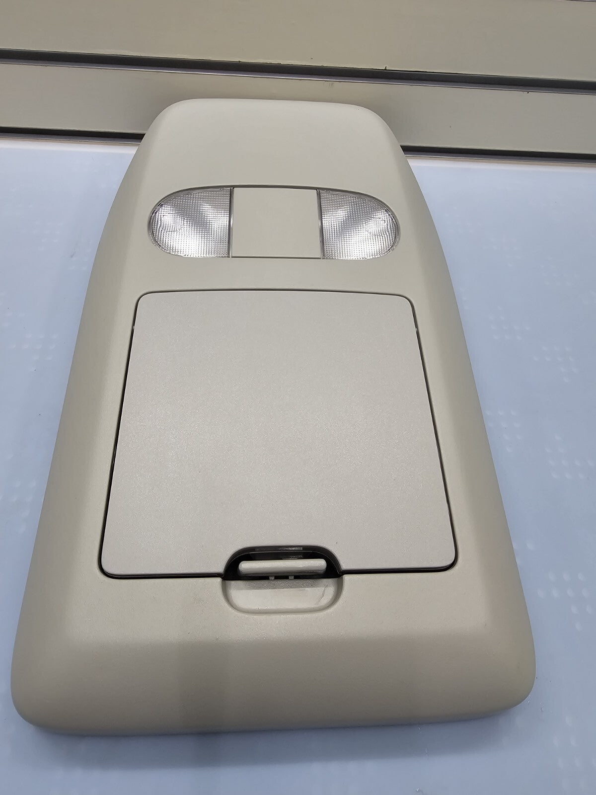 🔥04-08Ford F-150 Overhead Console DOME Map Light Roof🔴Storage Assembly GRAY 09