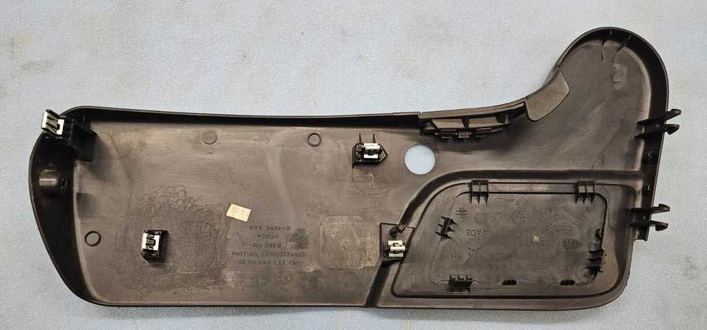 🔥07-14 Silverado Sierra Front Right Passenger Seat Trim Cover Panel Black OEM