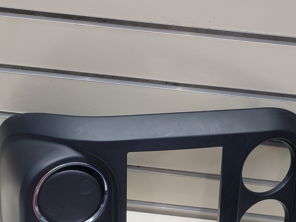 2010-2016 Jeep Compass Patriot Center Radio Climate Dash Trim Bezel Vents Black