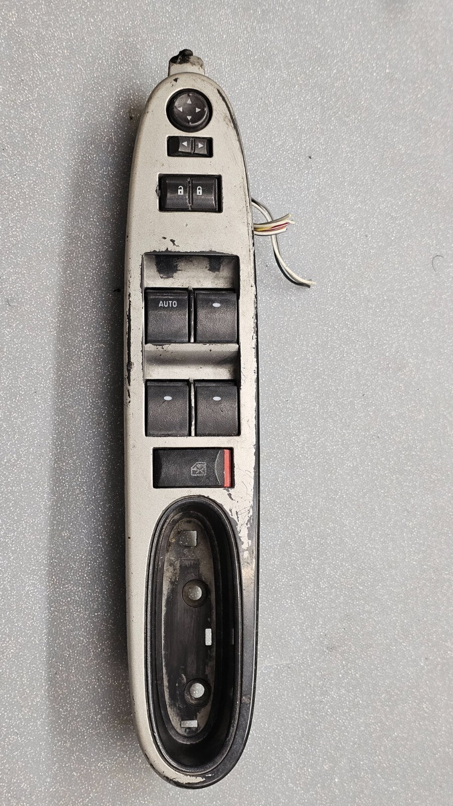 🔥05-10 Cobalt G5 Left Driver Master Power Window Switch Control Assembly SILVER