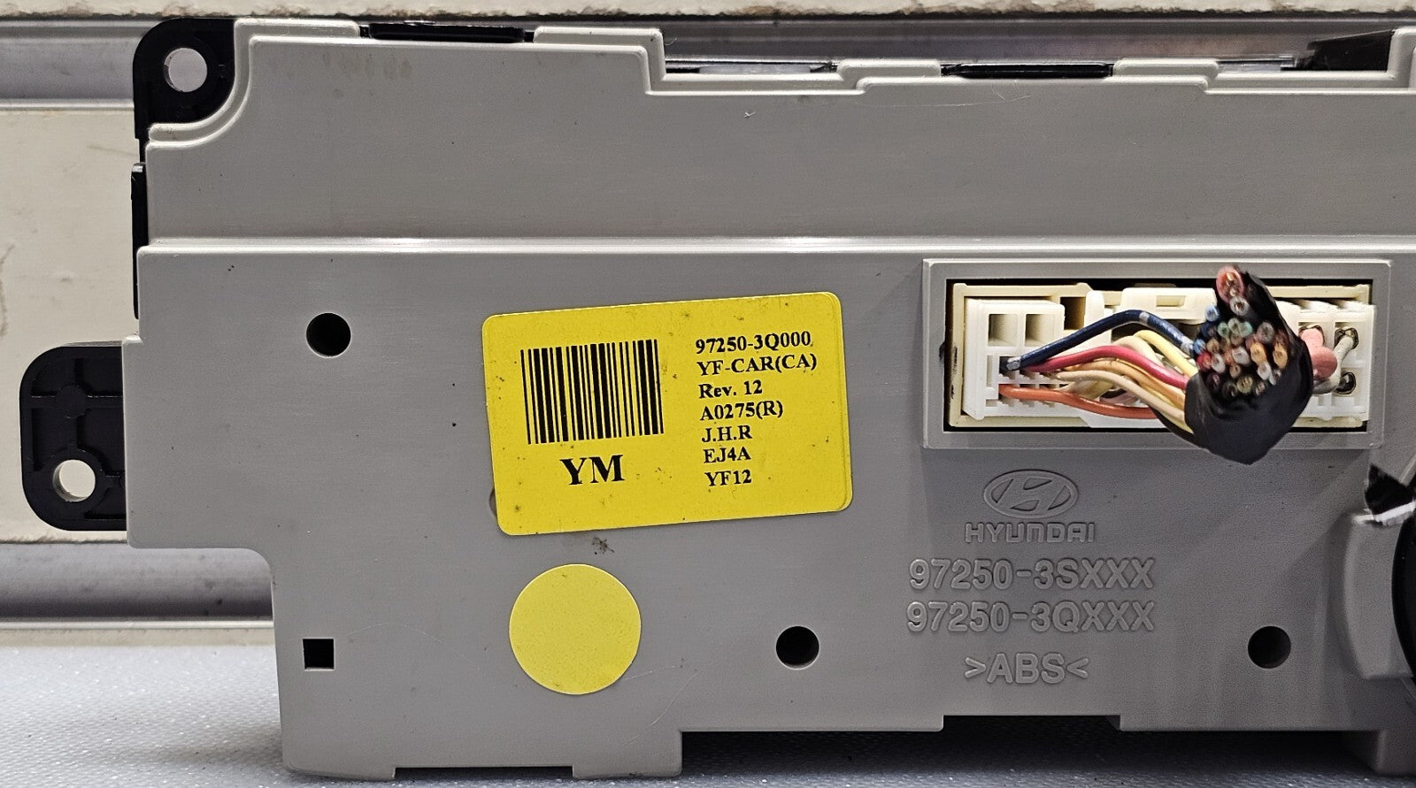 11-13 Hyundai Sonata Heater Temperature Climate Control Panel Unit Conditioning