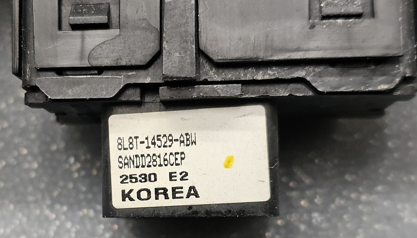 🔥11-14 Ford Edge Rear Right Passenger Power Window Switch Assembly Black OEM