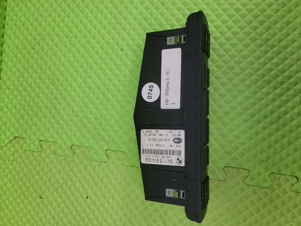 🔥 1999-2006 BMW E46 3-Series Climate Control Unit w Auto Air Flow OEM