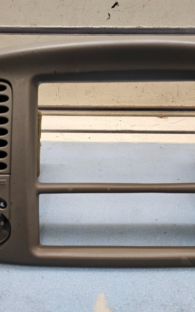 🔥97-03 Ford F150 F-150 Dash Radio Stereo Climate BEZEL Trim Panel Line TAN B1