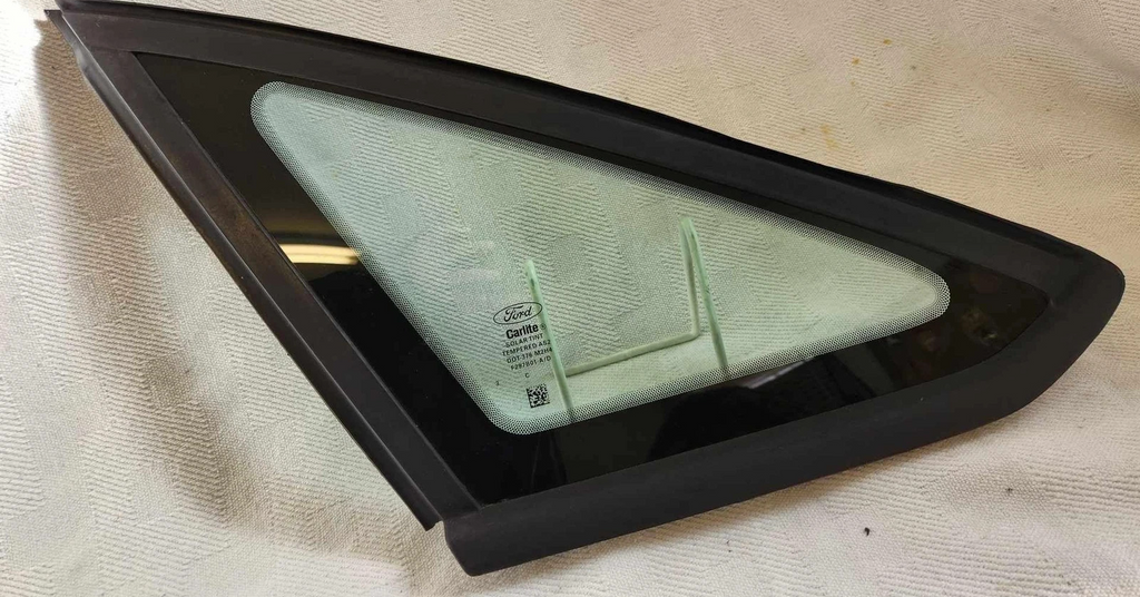 🔥12-18 Ford Focus Left DRIVER LH Quarter Glass Window SEDAN black moulding