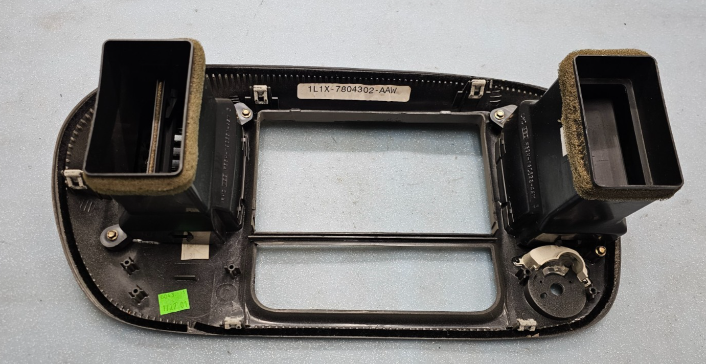 🔥97-03 FordF-150 Dash Radio Stereo Climate BEZEL Trim Panel Line TAN B1
