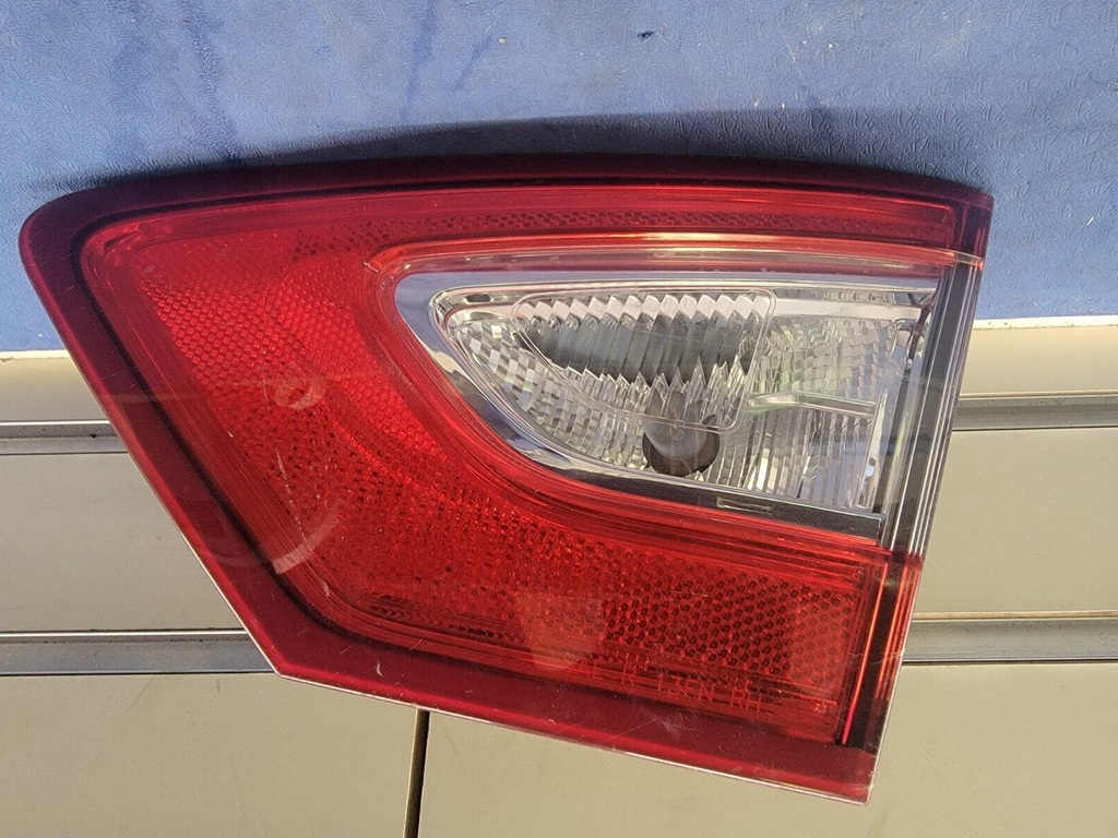🔥13-16 Ford Fusion Tail Light Rear Left Driver Side Halogen Assembly Chrome