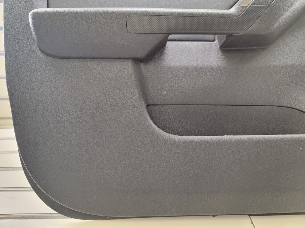 06-10 HUMMER H3 driver LEFT FRONT DOOR TRIM PANEL BLACK OEM