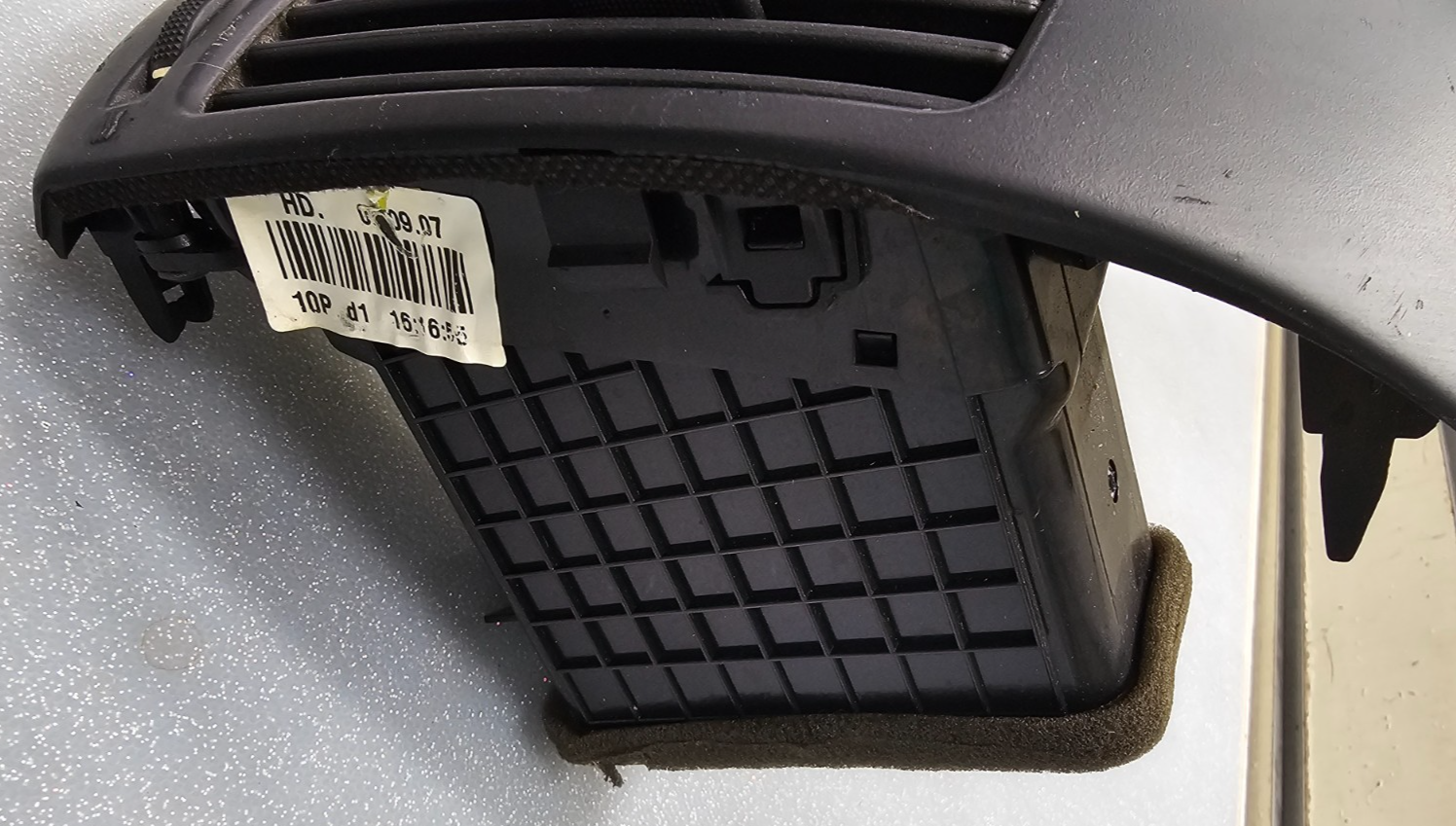 🔥07-10 Elantra Dash FM Radio Display Stereo Bezel Trim Instrument Panel BLACK