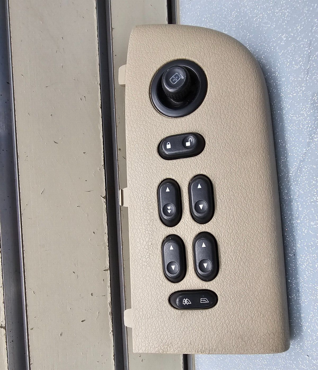 🔥04-08 Ford F150 Left Driver Master Power Window 2 Door Switch Control TAN WS24