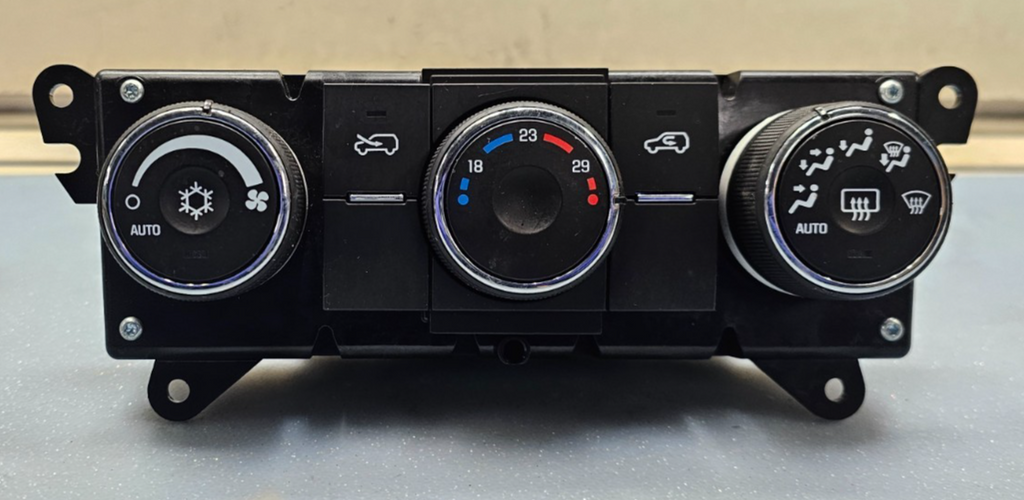🔥09-12 CHEVY TRAVERSE DASH CLIMATE CONTROL A/C HEATER TEMPERATURE HVAC PANEL