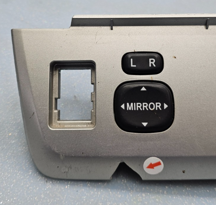 🔥08-15 Scion XB Dash Dimmer Mirror Control Panel Bezel Silver OEM
