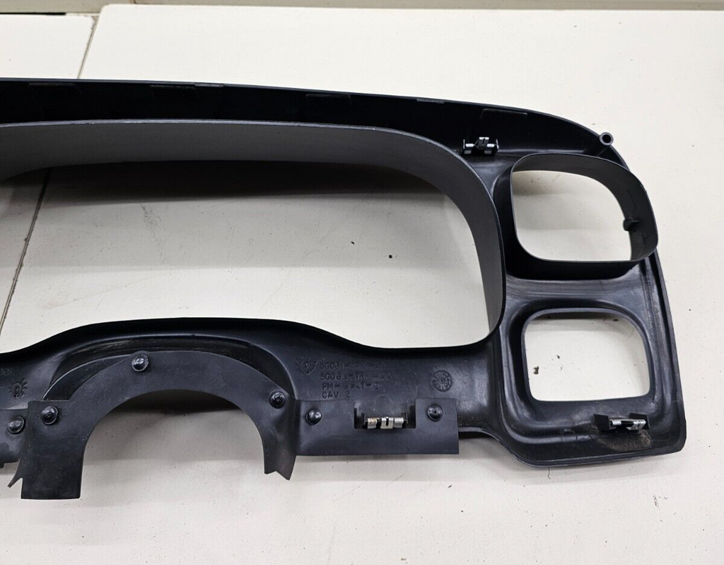 🔥97-00 Dodge Dakota Durango Dash Trim Gauge Instrument Cluster Bezel Black OEM