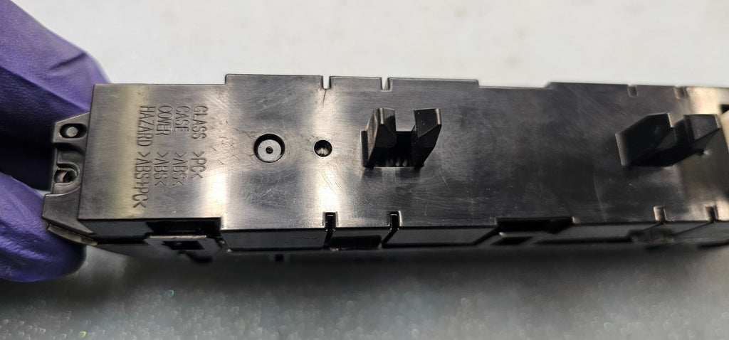 🔥08-14 Scion XD Clock Warning Lamp Light Hazard Switch Assembly Black OEM