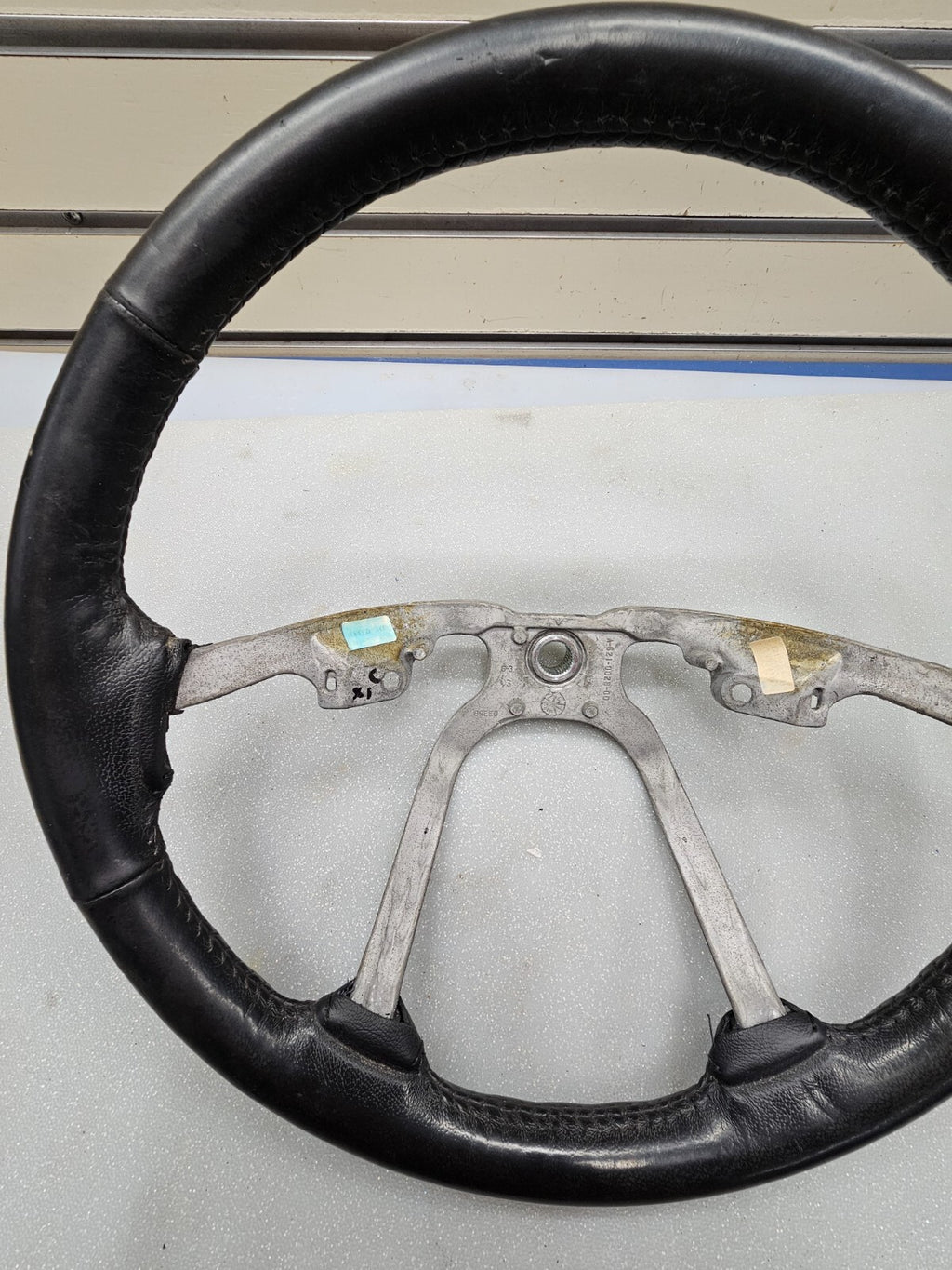 🔥2002-2007 Jeep Liberty Steering Wheel Leather Wrapped Factory Black