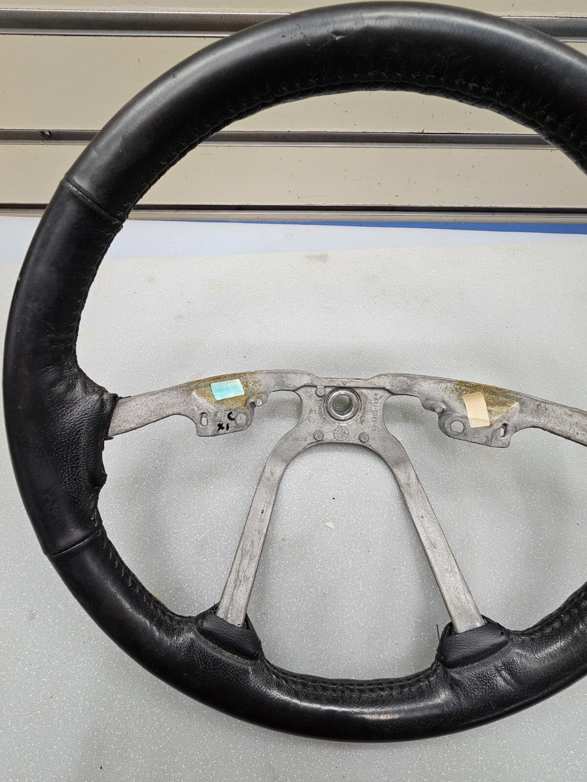 🔥2002-2007 Jeep Liberty Steering Wheel Leather Wrapped Factory Black