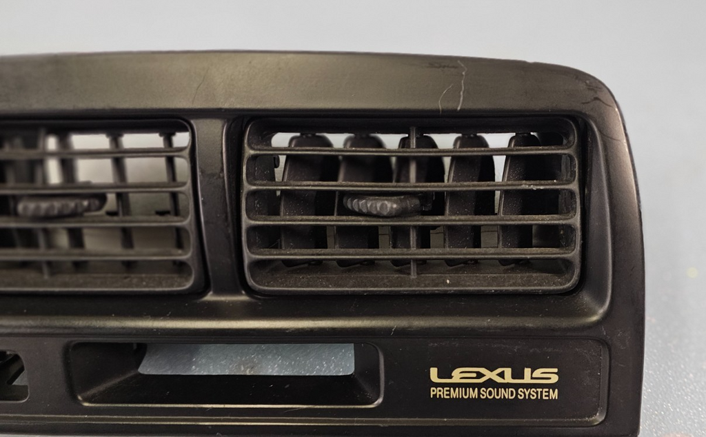 🔥97-01 LEXUS ES300 Center Dash AC Heater Trim Air Vent Conditioning Bezel Black