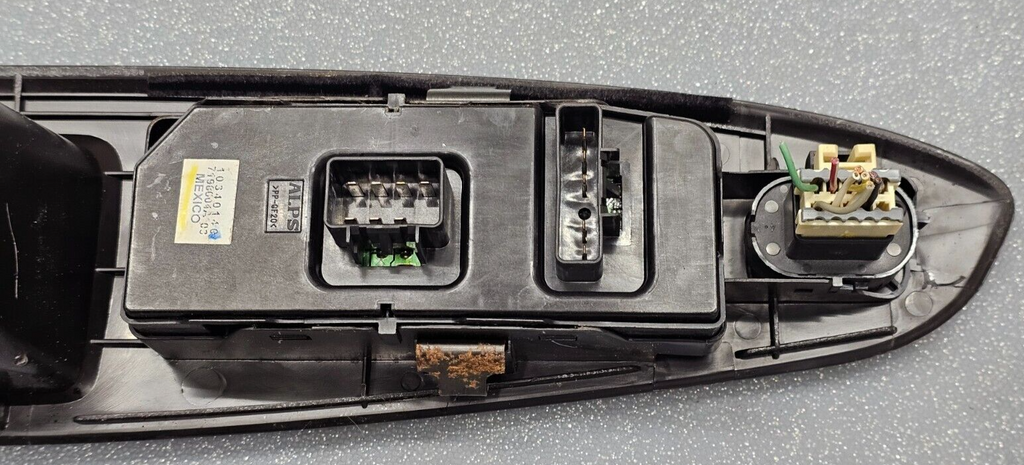 🔥06-08 CHEVY IMPALA LEFT DRIVER MASTER POWER WINDOW SWITCH BEZEL ASSEMBLY BLACK