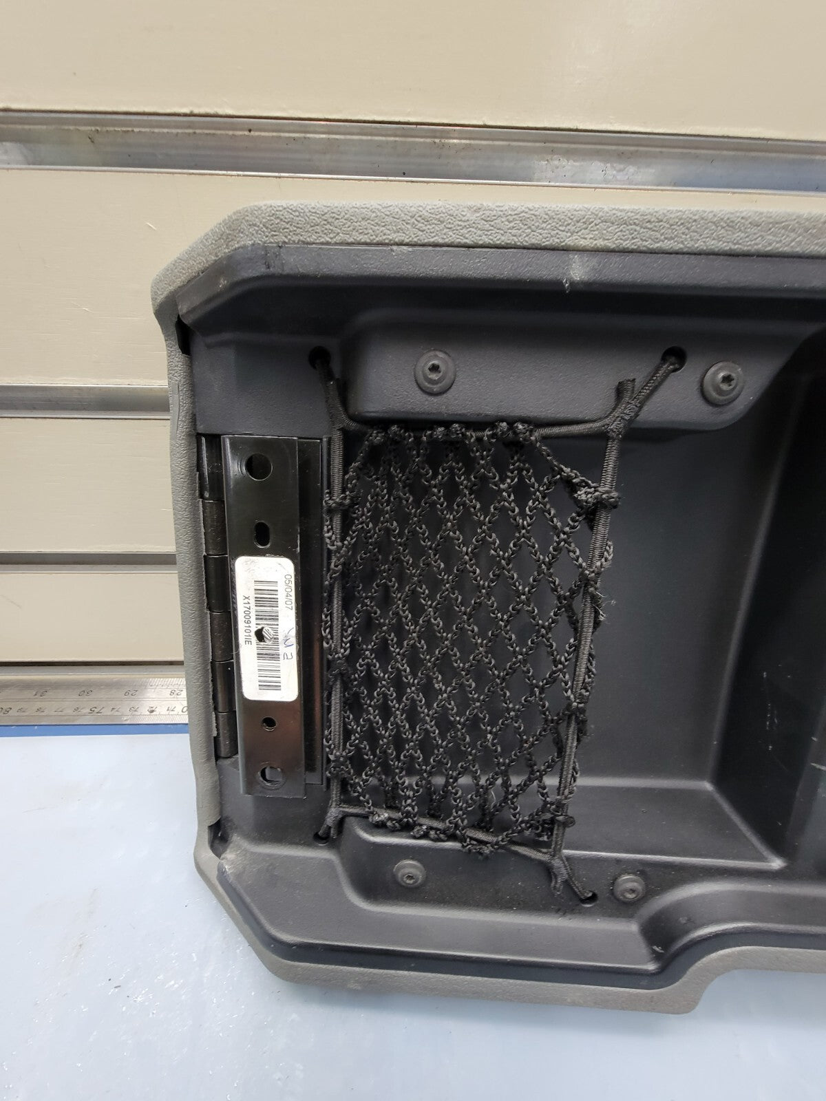 🔥05-10 JEEP COMMANDER GRAND CHEROKEE CENTER CONSOLE ARMREST LID TOP PAD GRAY