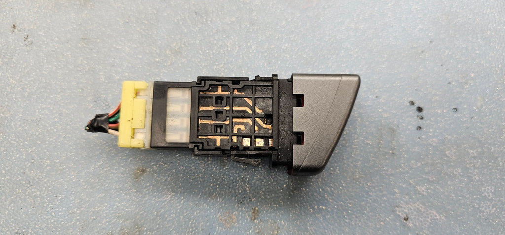 🔥00-04 Nissan Almera Maxima Hazard Warning Switch Button Silver