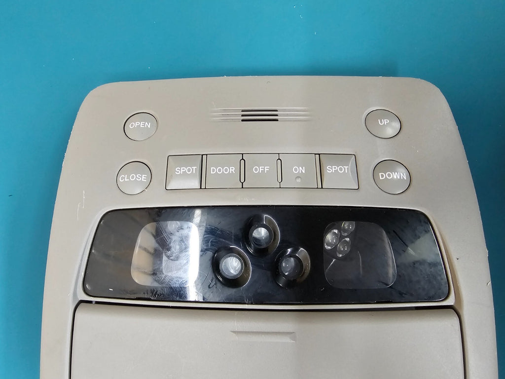 🔥06-11 Lexus GS300 Overhead Console Dome Light Lamp Storage Assembly Light Gray