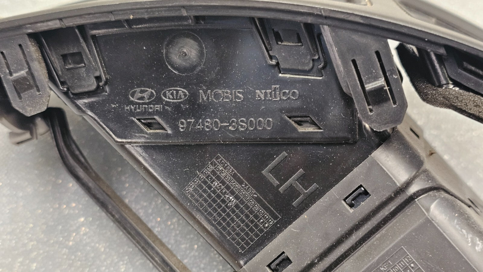 🔥11-14 HYUNDAI SONATA DASH LEFT DRIVER AIR VENT CONDITIONER HEATER BLACK